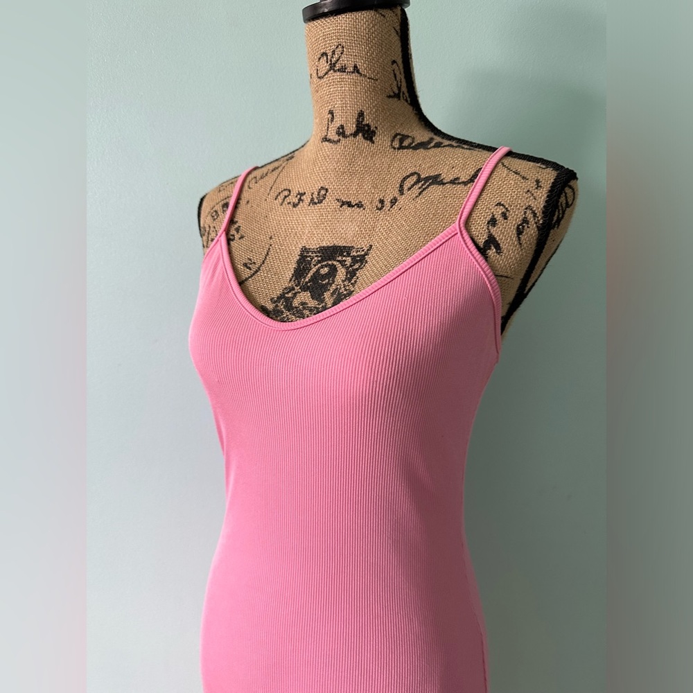 SHEIN Ribbed Bodycon with Button Down Top - Picture 7 of 8